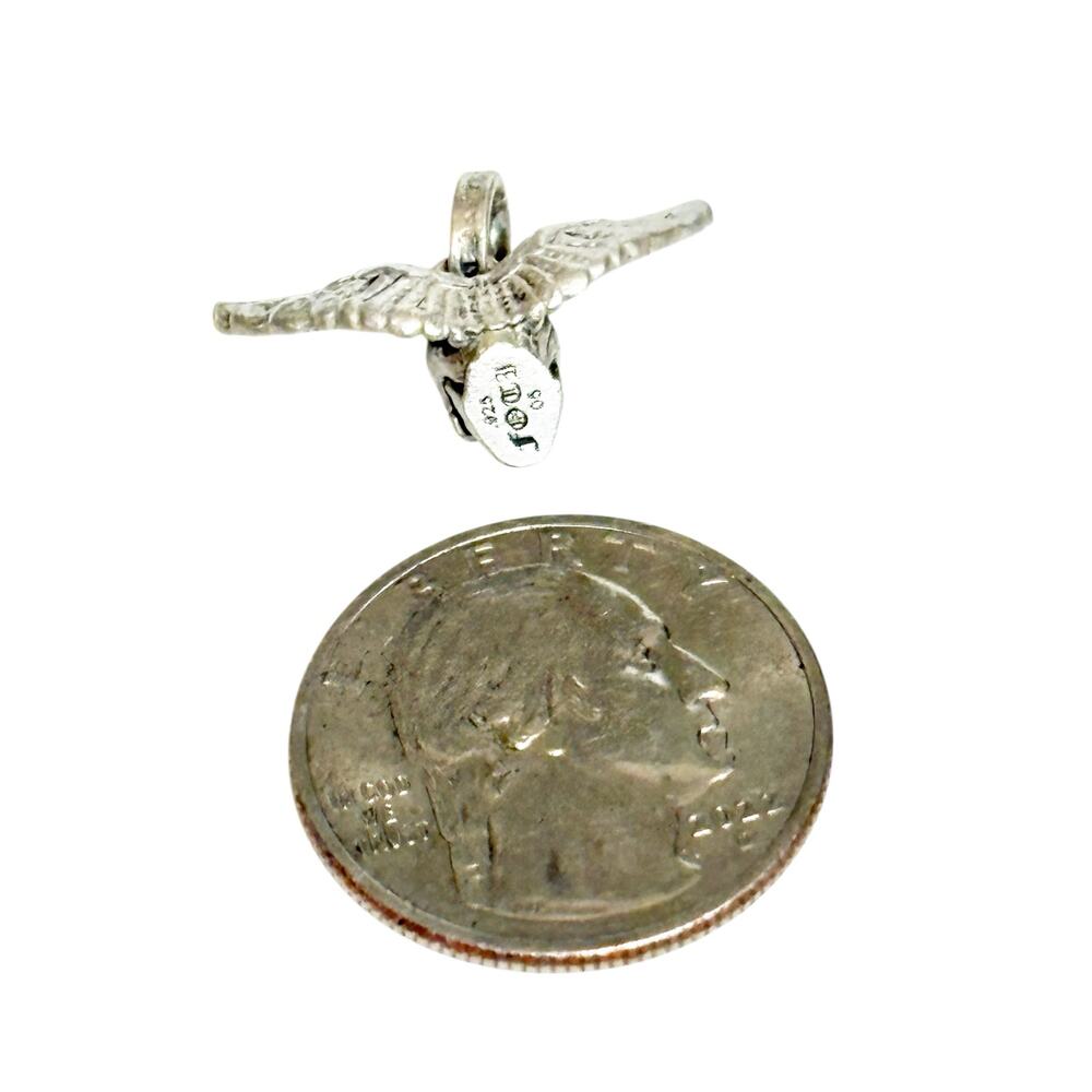 SOLD SOLD Chrome Hearts X Joe Foti Pave Diamond Winged Mahalia Skull Pendant - Picture 5 of 5